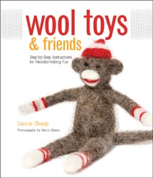 Needle Felting Book - Wool Toys