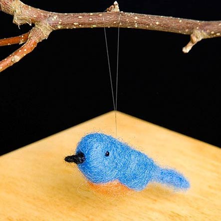 Needle Felting Kit - Bluebird