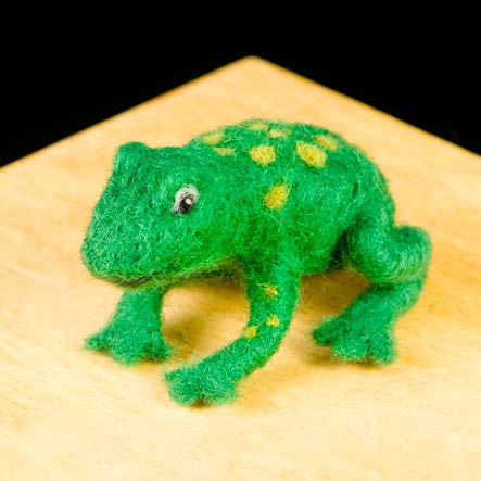 Needle Felting Kit - Frog