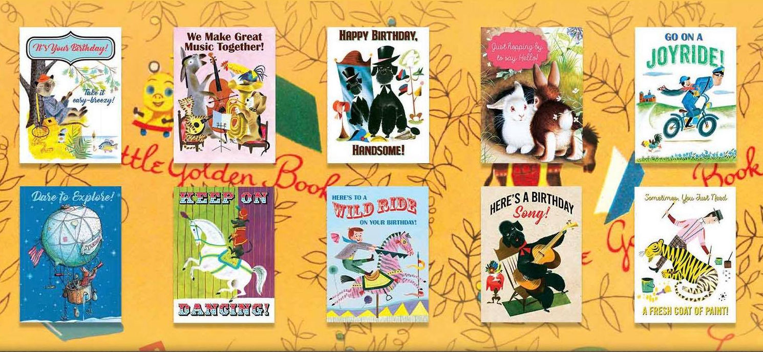 Little Golden Book Greeting Cards